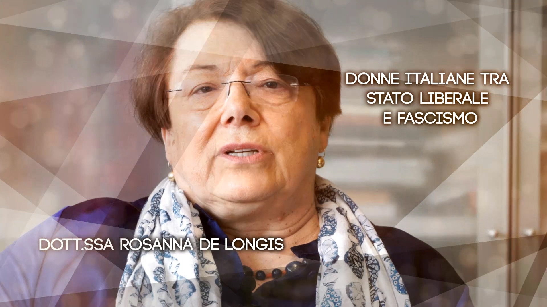 Ep1 Donne italiane tra Stato liberale e fascismo - Rosanna De Longis